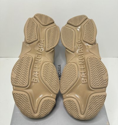 New Balenciaga Men Size 40 Triple Allover Logo Sneaker