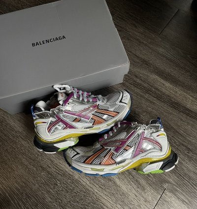 New Balenciaga Runner Multicolor Sneaker Shoe