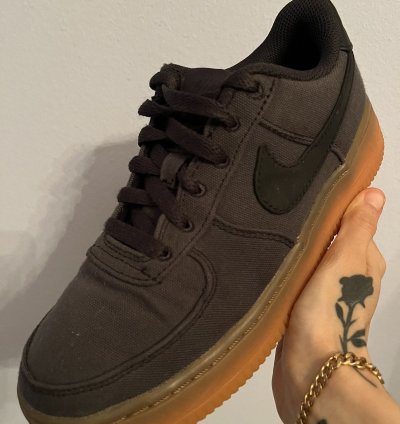 Air Force 1 Low Lv8 Gs Black Gum