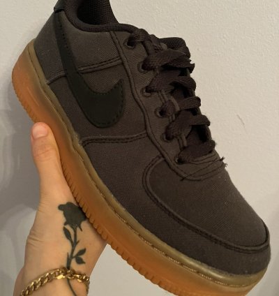 Air Force 1 Low Lv8 Gs Black Gum