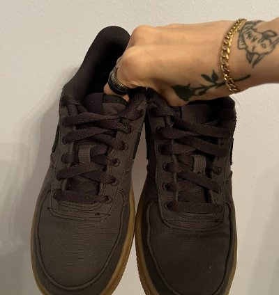 Air Force 1 Low Lv8 Gs Black Gum