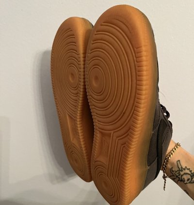 Air Force 1 Low Lv8 Gs Black Gum