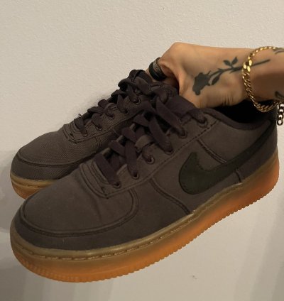 Air Force 1 Low Lv8 Gs Black Gum