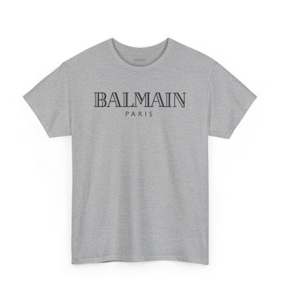 Balmain Paris Sport Gray T Shirt Size Usa S - 5xl
