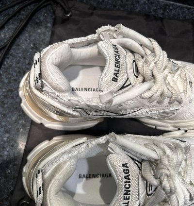 New Balenciaga Runner Track White Size 41 8us