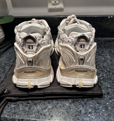 New Balenciaga Runner Track White Size 41 8us
