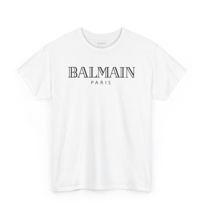 Balmain Paris White T Shirt Size Usa S - 5xl