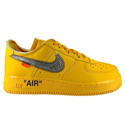 Air Force 1 Low Off-white University Gold Metallic Silver