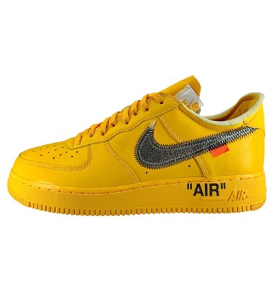 Air Force 1 Low Off-white University Gold Metallic Silver