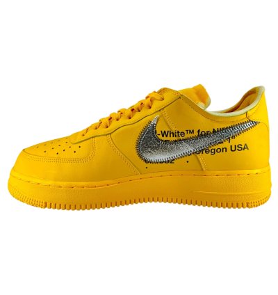 Air Force 1 Low Off-white University Gold Metallic Silver