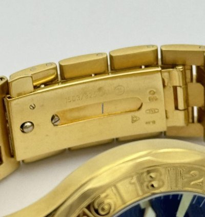 Omega Seamaster 41 Gmt Herren Uhr 26348093 Full Set 18k 750 Massiv Gold