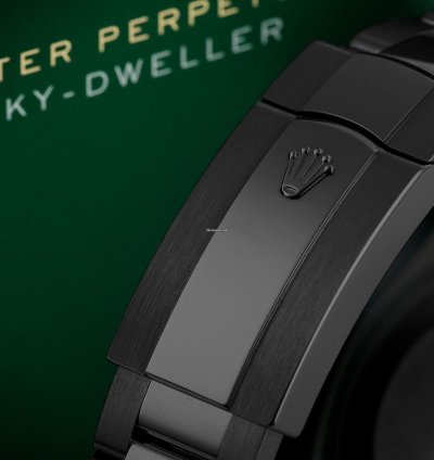 Rolex Sky-dweller 326934 Black Dial Oyster Bracelet 42mm Watch 2023 Pvd Dlc
