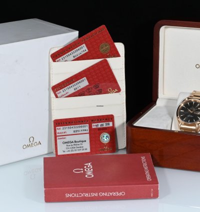 Omega Seamaster Aqua Terra 150 Mt 43 Mm Oro Rosa Scatola Garanzia Omega
