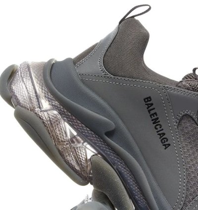 O1mt1gz1024 Triple Clear Sole Sneaker In Dark Grey