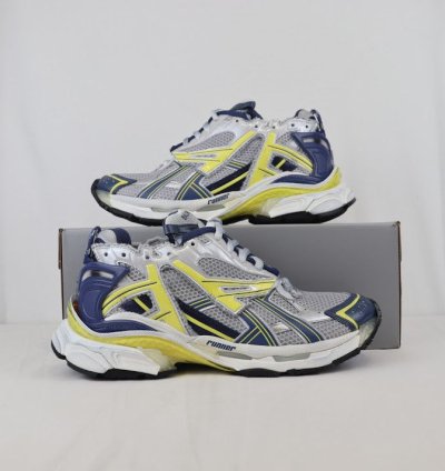 O1rshd1 Low Top Sneakers In Blue Yellow