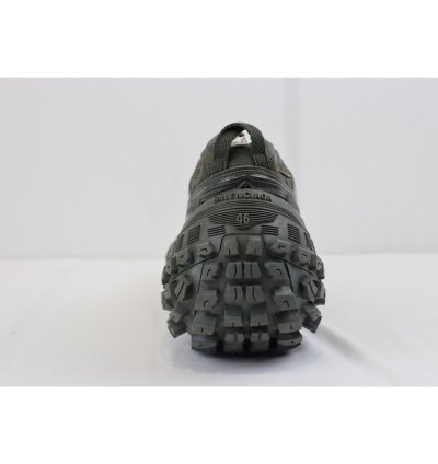 O1rshd1 Monocolor Rubber Mesh Defender Sneakers In Kaki