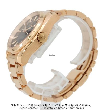 Omega Seamaster Aqua Terra 150m 38 5mm K18 Red Gold Gray Dial