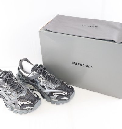 O1rshd1 Track 2 Open Sneakers In Grey Black
