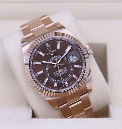 Rolex Sky-dweller 326935 Chocolate 2024 Neu Full Set