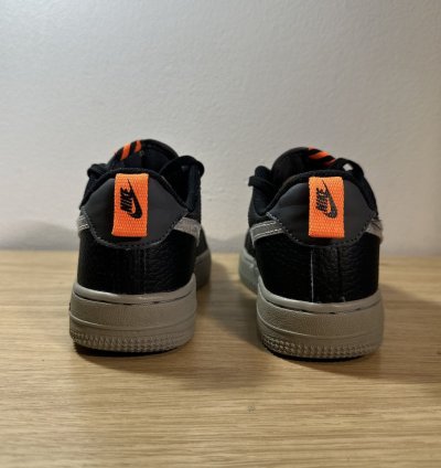 Air Force 1 Lv8 2 Gs Under Construction - Black Size 1 5y