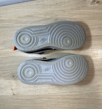 Air Force 1 Lv8 2 Gs Under Construction - Black Size 1 5y