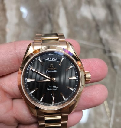 Omega Seamaster Aqua Terra 150m Day-date Watch Box And One Card