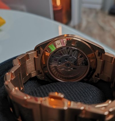 Omega Seamaster Aqua Terra 150m Day-date Watch Box And One Card