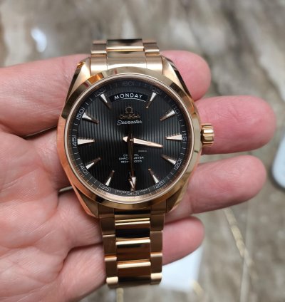 Omega Seamaster Aqua Terra 150m Day-date Watch Box And One Card