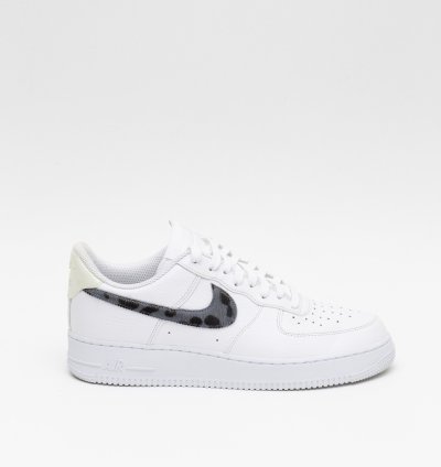 Air Force 1 Lv8 Blue Snakeskin Pony Hair