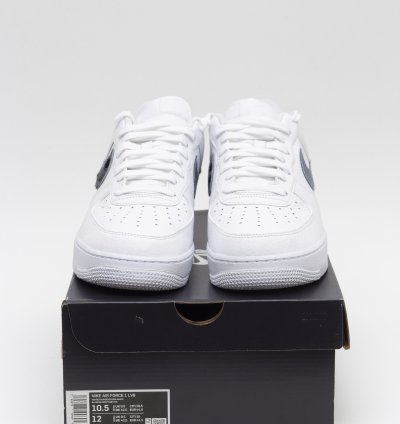 Air Force 1 Lv8 Blue Snakeskin Pony Hair