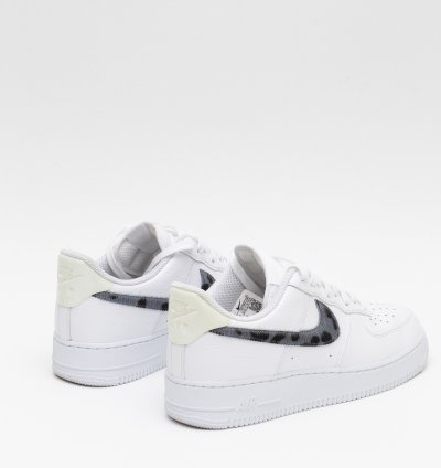 Air Force 1 Lv8 Blue Snakeskin Pony Hair