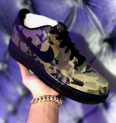 Air Force 1 Lv8 Gs 3m Reflective Camo