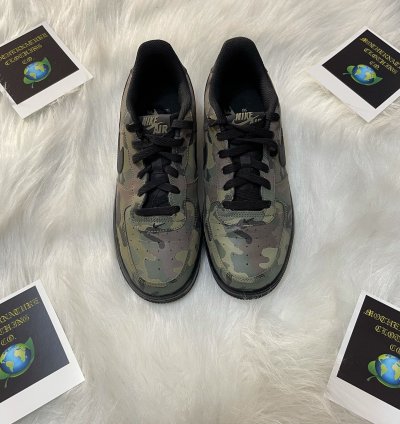 Air Force 1 Lv8 Gs 3m Reflective Camo