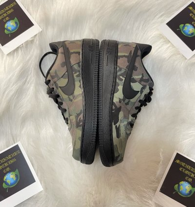 Air Force 1 Lv8 Gs 3m Reflective Camo