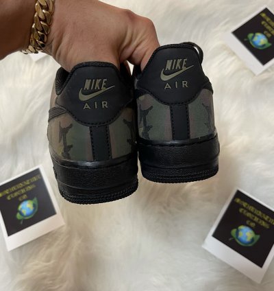 Air Force 1 Lv8 Gs 3m Reflective Camo