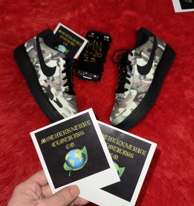 Air Force 1 Lv8 Gs 3m Reflective Camo