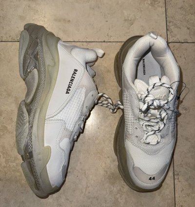 Rare Balenciaga Triple Offwhite Sneakers