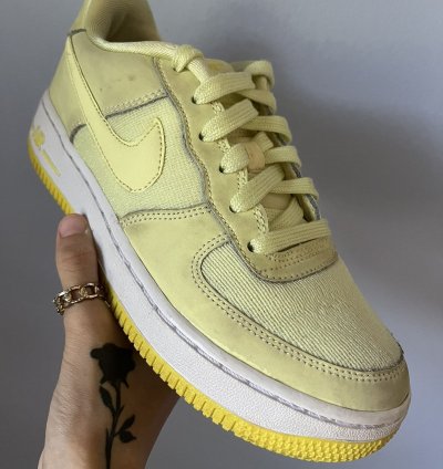 Air Force 1 Lv8 Gs Citron Tint