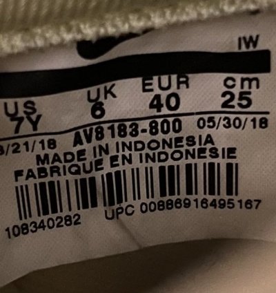 Air Force 1 Lv8 Gs Citron Tint