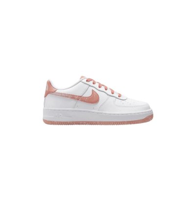 Air Force 1 Lv8 Gs White Light Madder Root Speckled