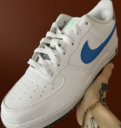 Air Force 1 Lv8 Next Nature Crater White Light Photo Blue