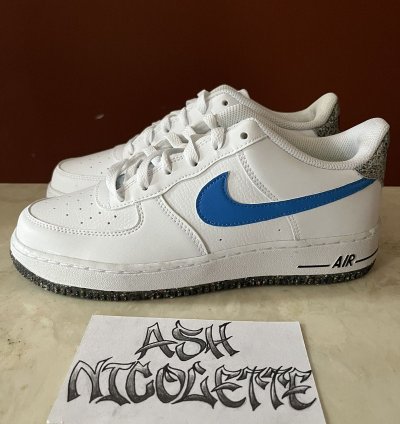 Air Force 1 Lv8 Next Nature Crater White Light Photo Blue