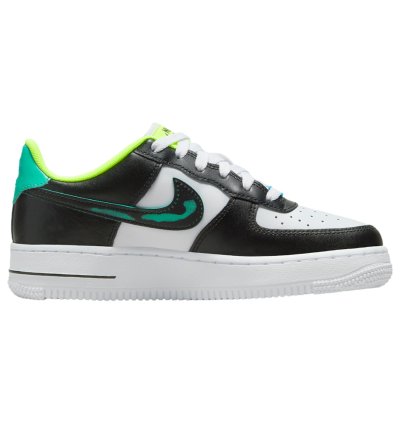 Air Force 1 Lv8 White Black-laser Blue-volt Dx3349-100