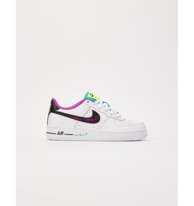 Air Force 1 Lv8 White Black-vivid Purple Dx3933-100