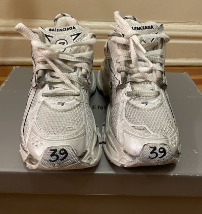 White Balenciaga Runners