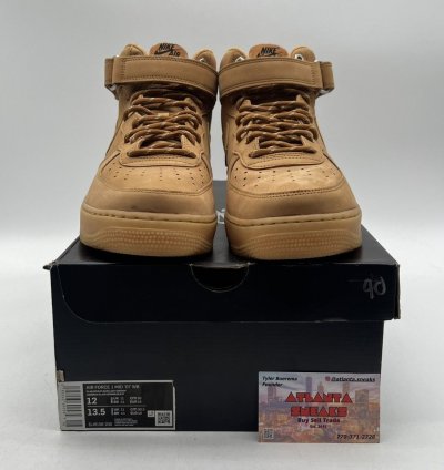 Air Force 1 Mid 07 Flax