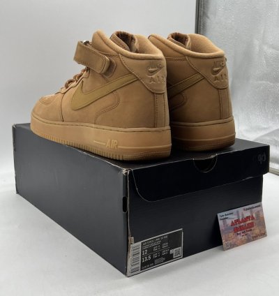 Air Force 1 Mid 07 Flax