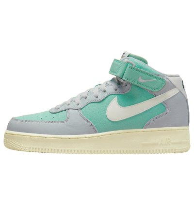 Air Force 1 Mid 07 Lx Grey Fog Sail-enamel Green Dq8766-002