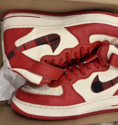 Air Force 1 Mid 07 Lx Tartan Plaid