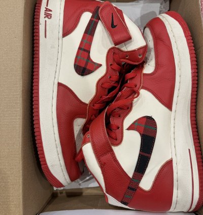Air Force 1 Mid 07 Lx Tartan Plaid